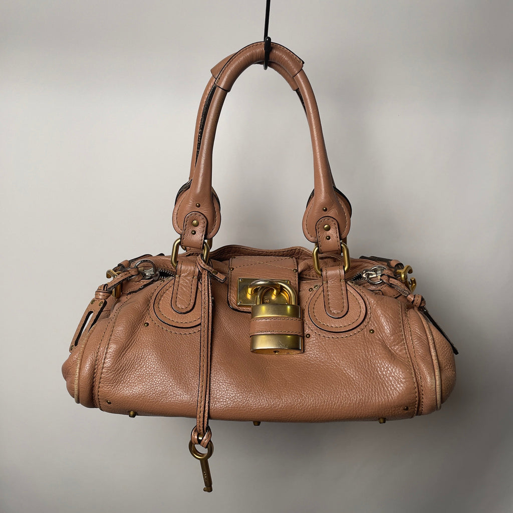 🔥 Pre-owned CHLOÉ 2009 dusty rose paddington medium 🔥