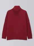 Weekend Max Mara Borgia Knit Roll Neck in Berry