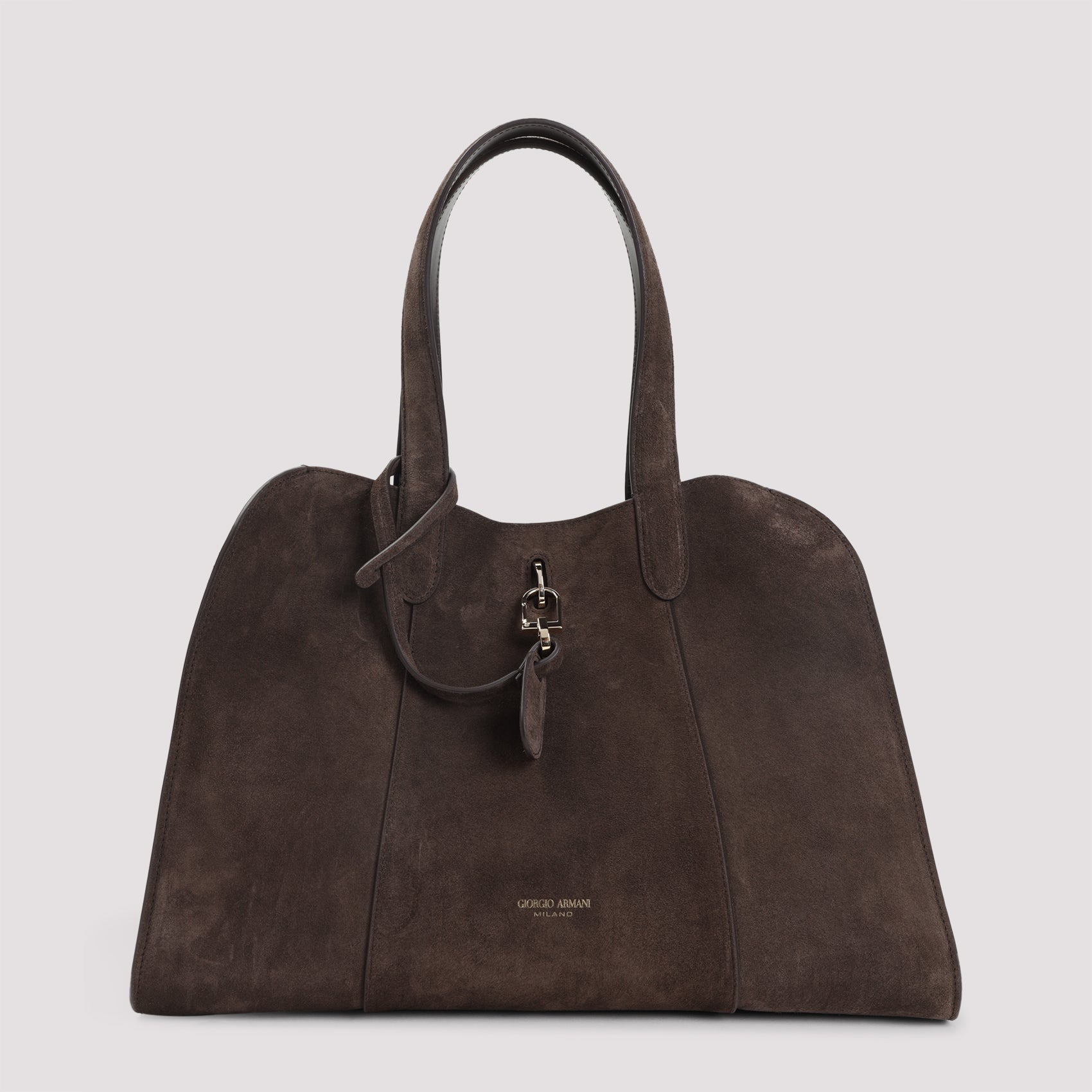Suede Calf Leather Handbag