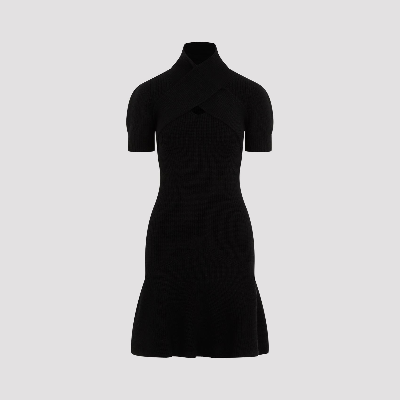 Scarf Draped Dress
