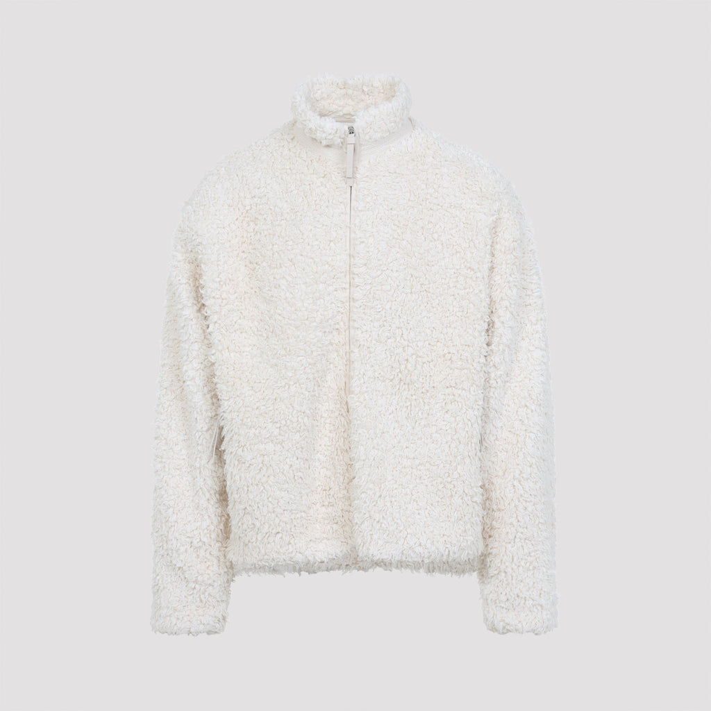 Jil Sander+ Zip Up 187 GD Ivory Cotton Jacket