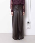Nude Vegan Leather Trousers