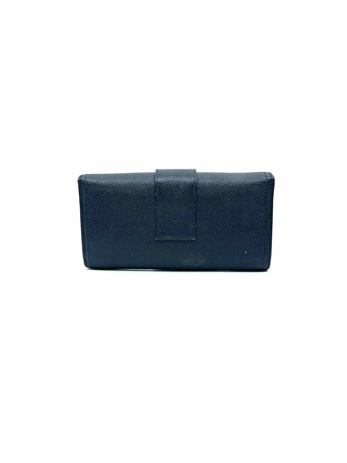 BURBERRY Black Leather Wallet