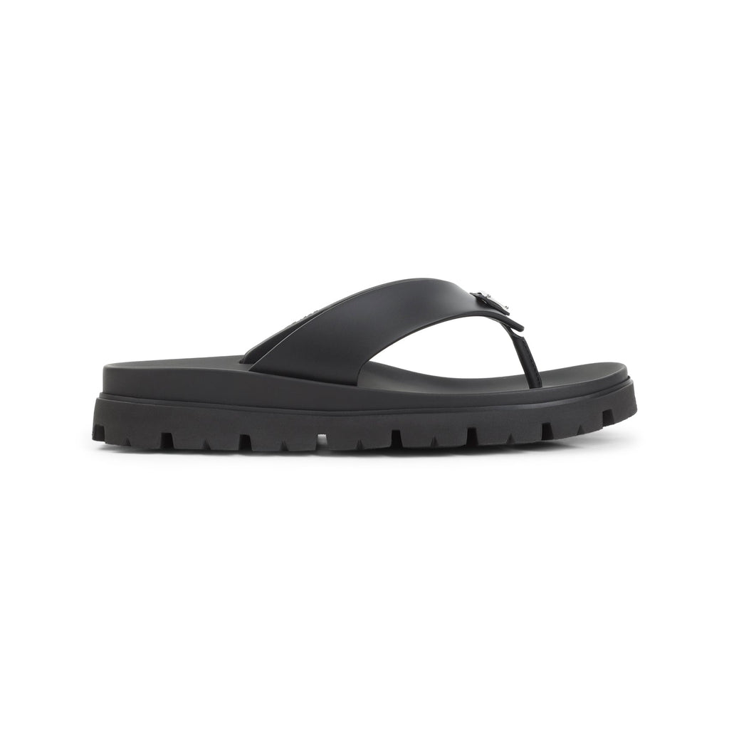 Black Eva Soft Cage Thongs Sandals