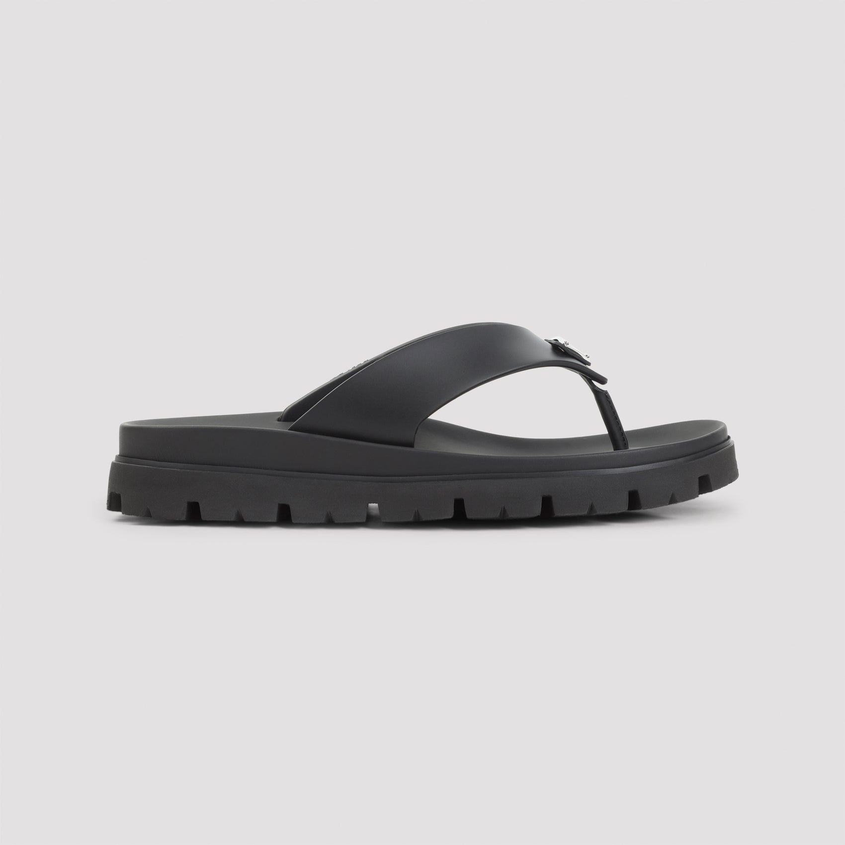 Black Eva Soft Cage Thongs Sandals