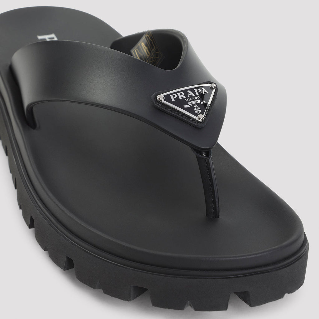 Black Eva Soft Cage Thongs Sandals