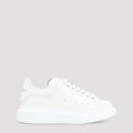 White Oversized Calf Leather Sneakers
