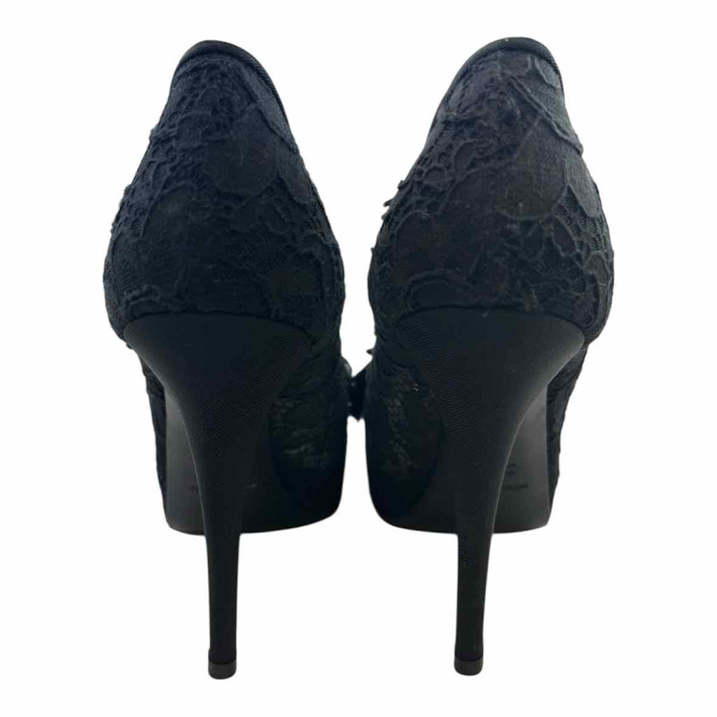 DOLCE & GABBANA Size 9 Black Lace Pumps
