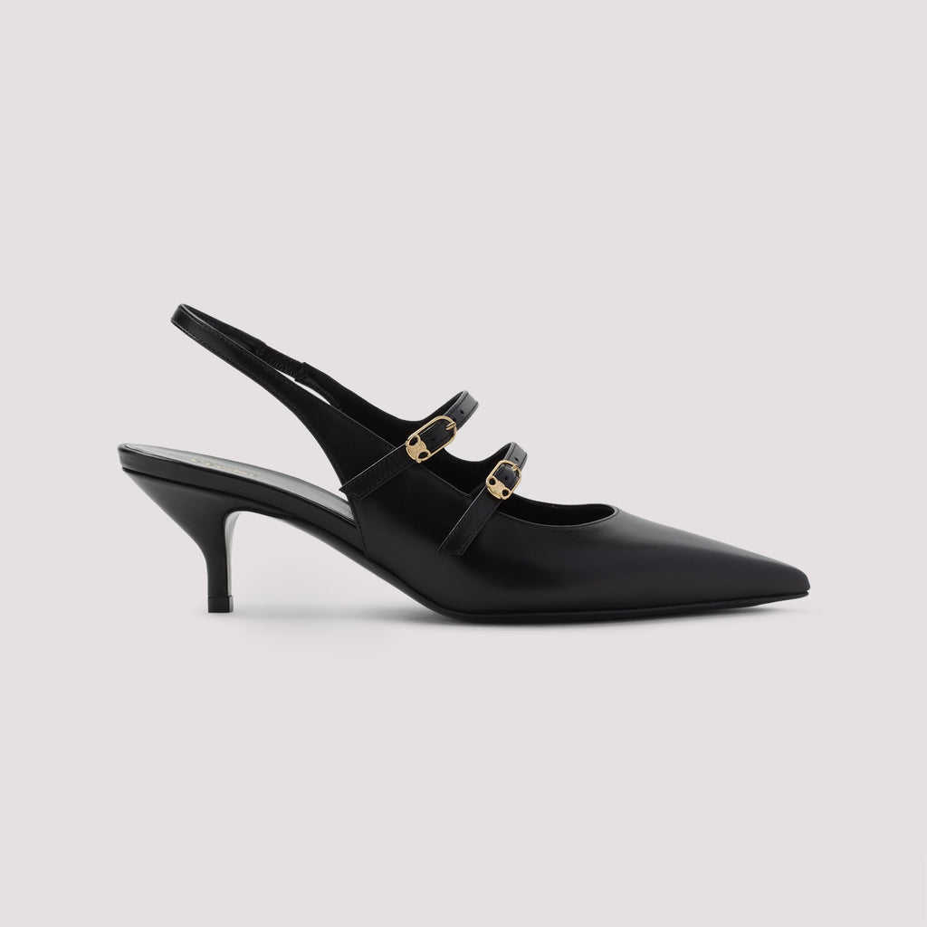 Double Straps Mules