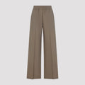 Wide Leg Cotton Pants