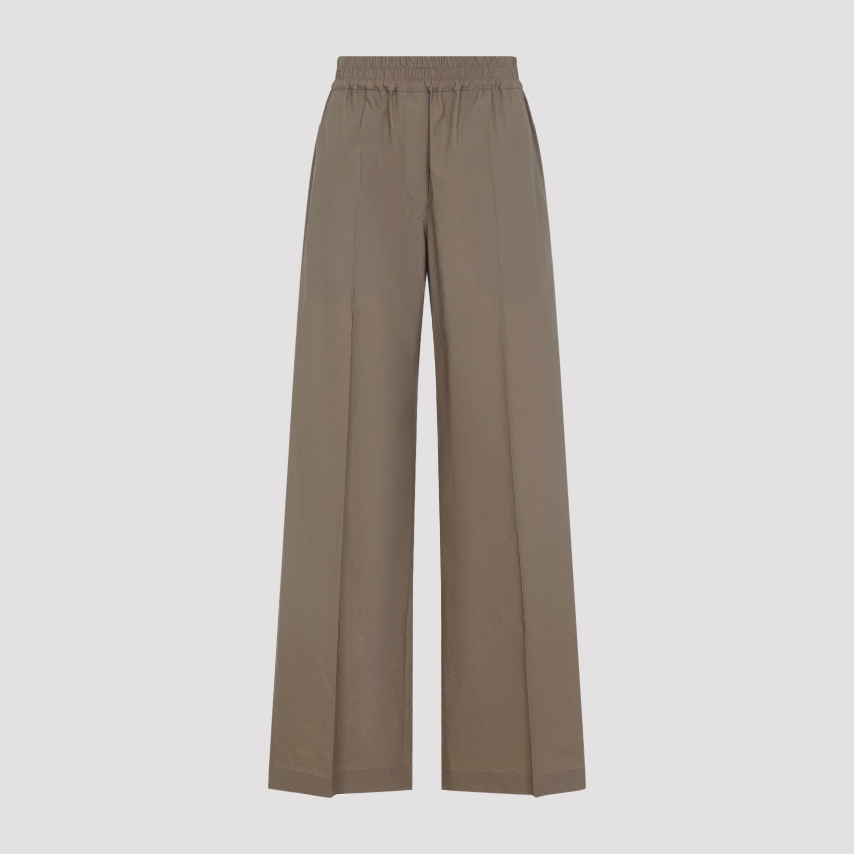 Wide Leg Cotton Pants