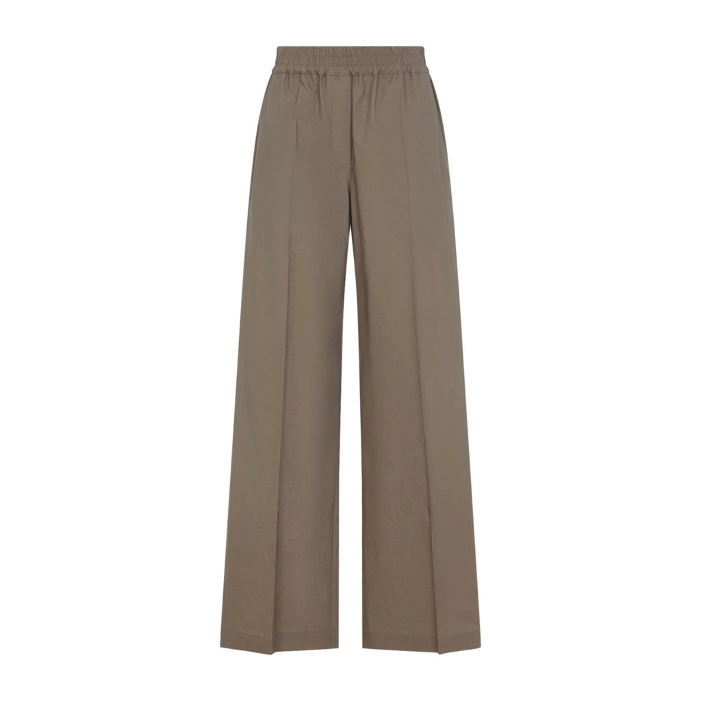 Wide Leg Cotton Pants