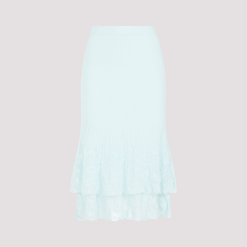 Cotton Midi Skirt