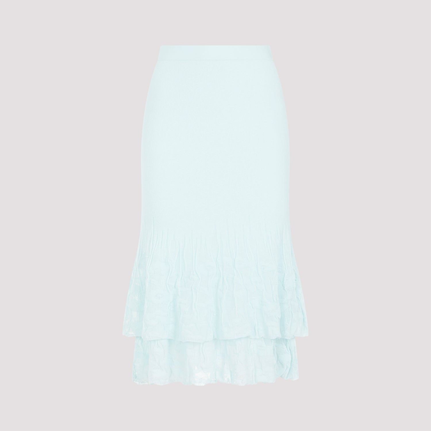 Cotton Midi Skirt