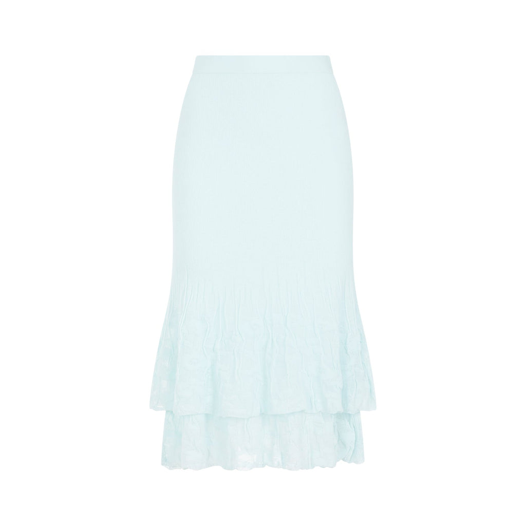 Cotton Midi Skirt