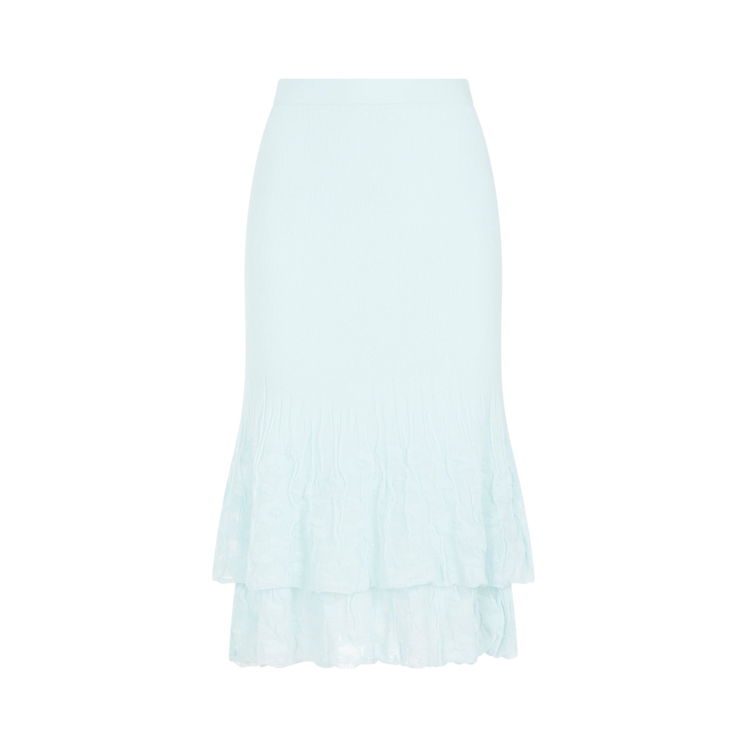 Cotton Midi Skirt