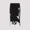 Pleated Long Skirt