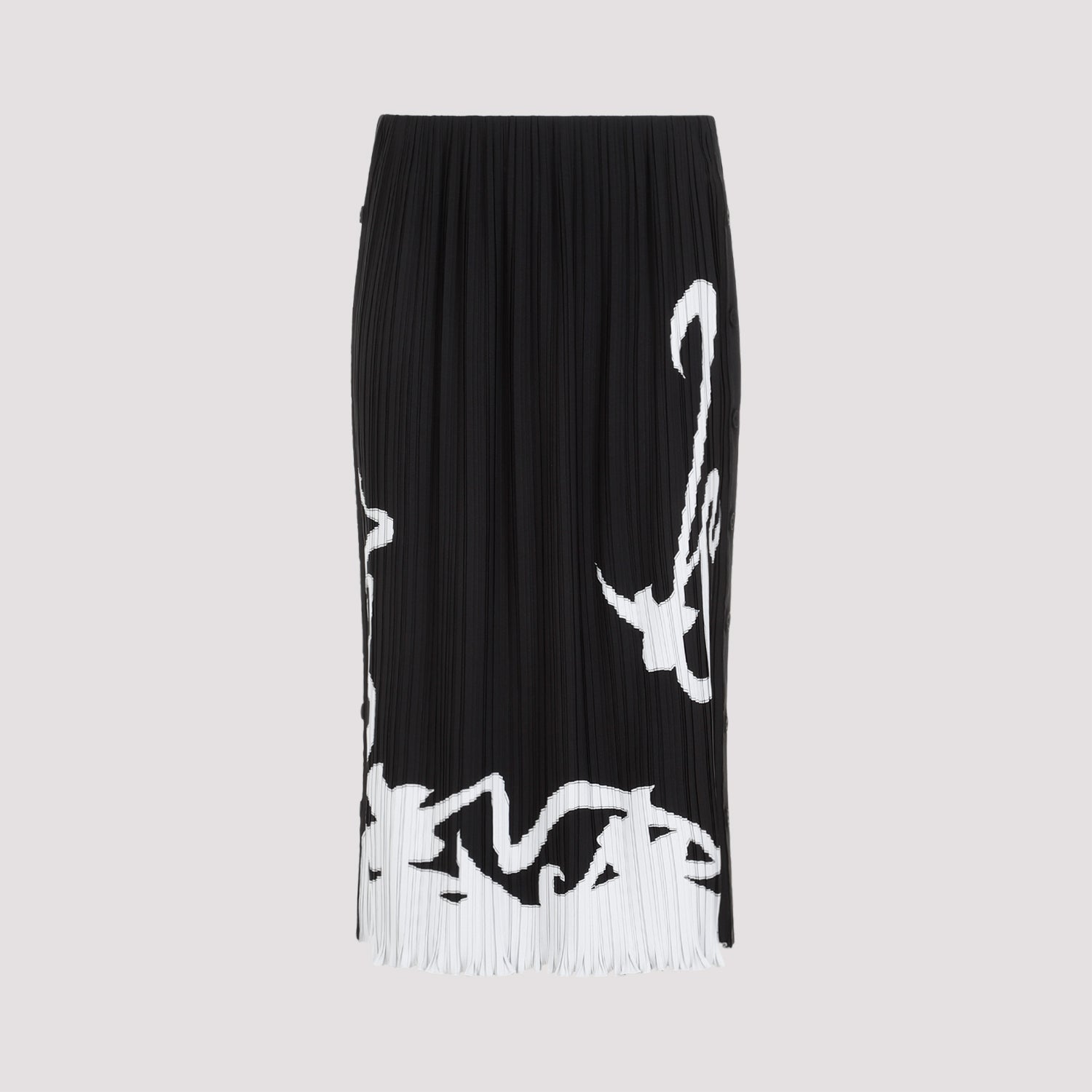 Pleated Long Skirt