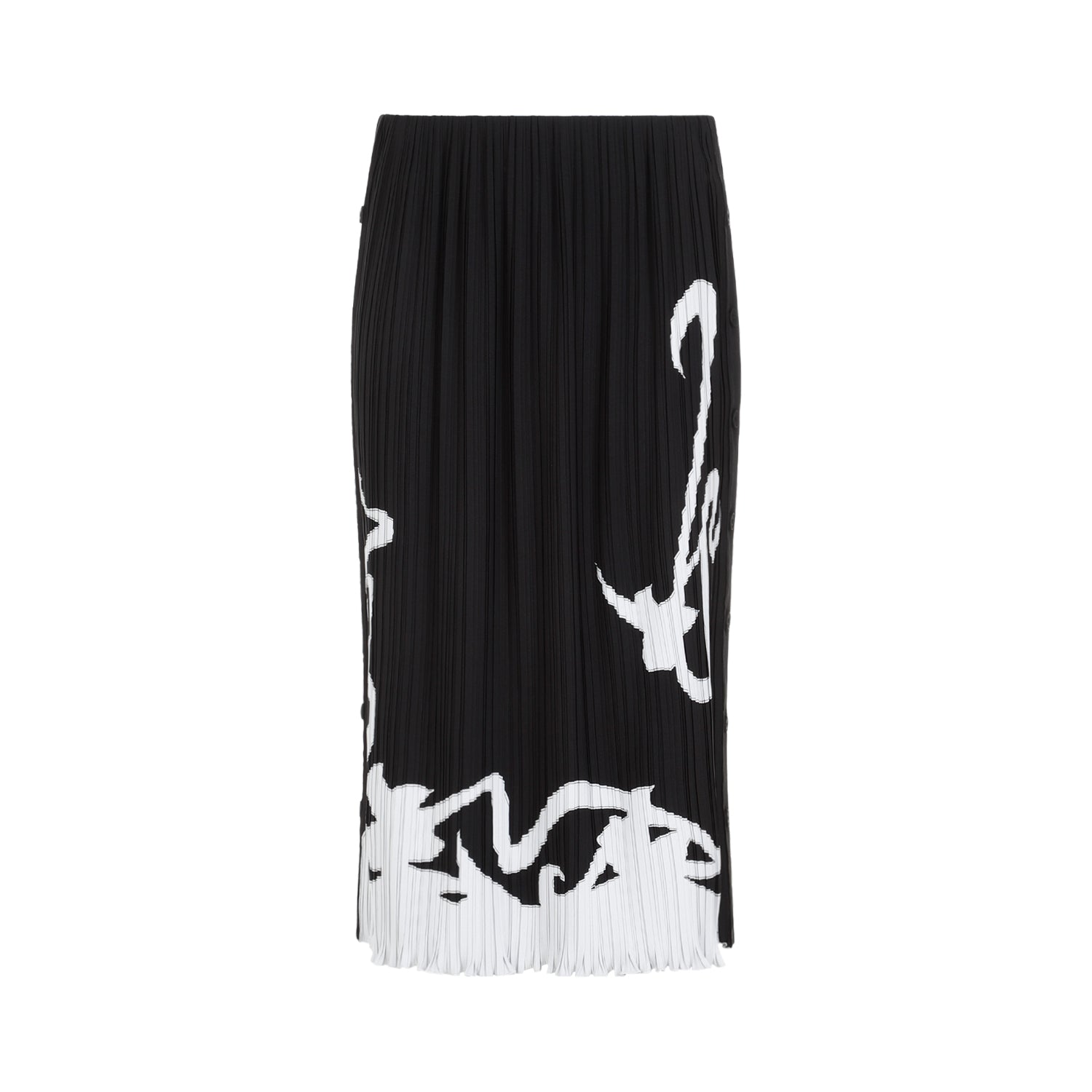 Pleated Long Skirt