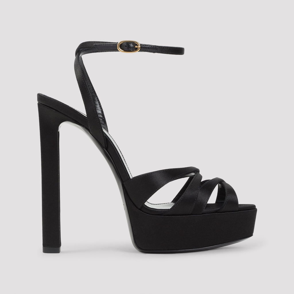 Black Chandelle 110 Viscose Sandals