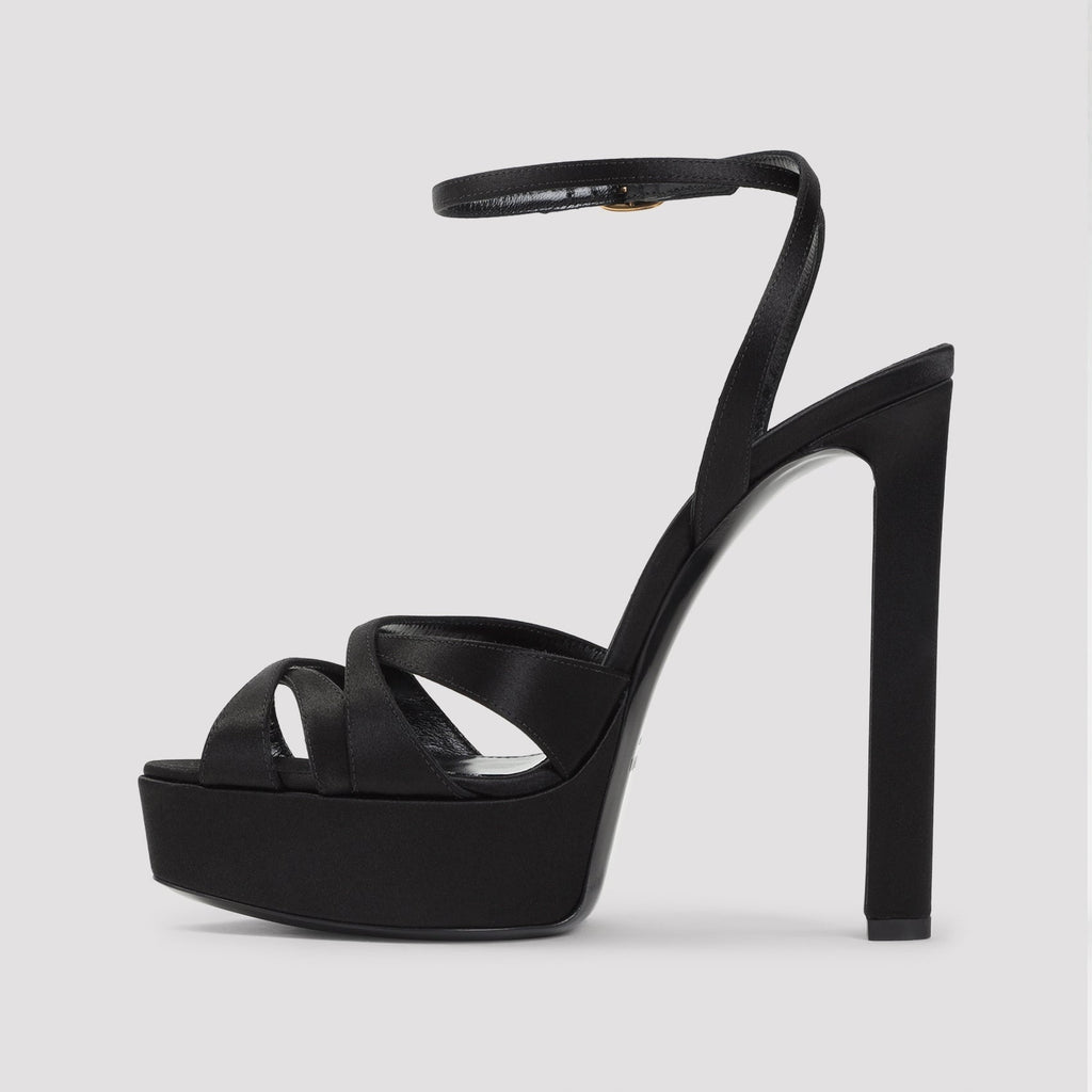 Black Chandelle 110 Viscose Sandals