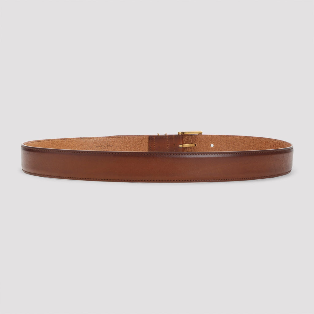 Ruby Rust Brown Leather Belt