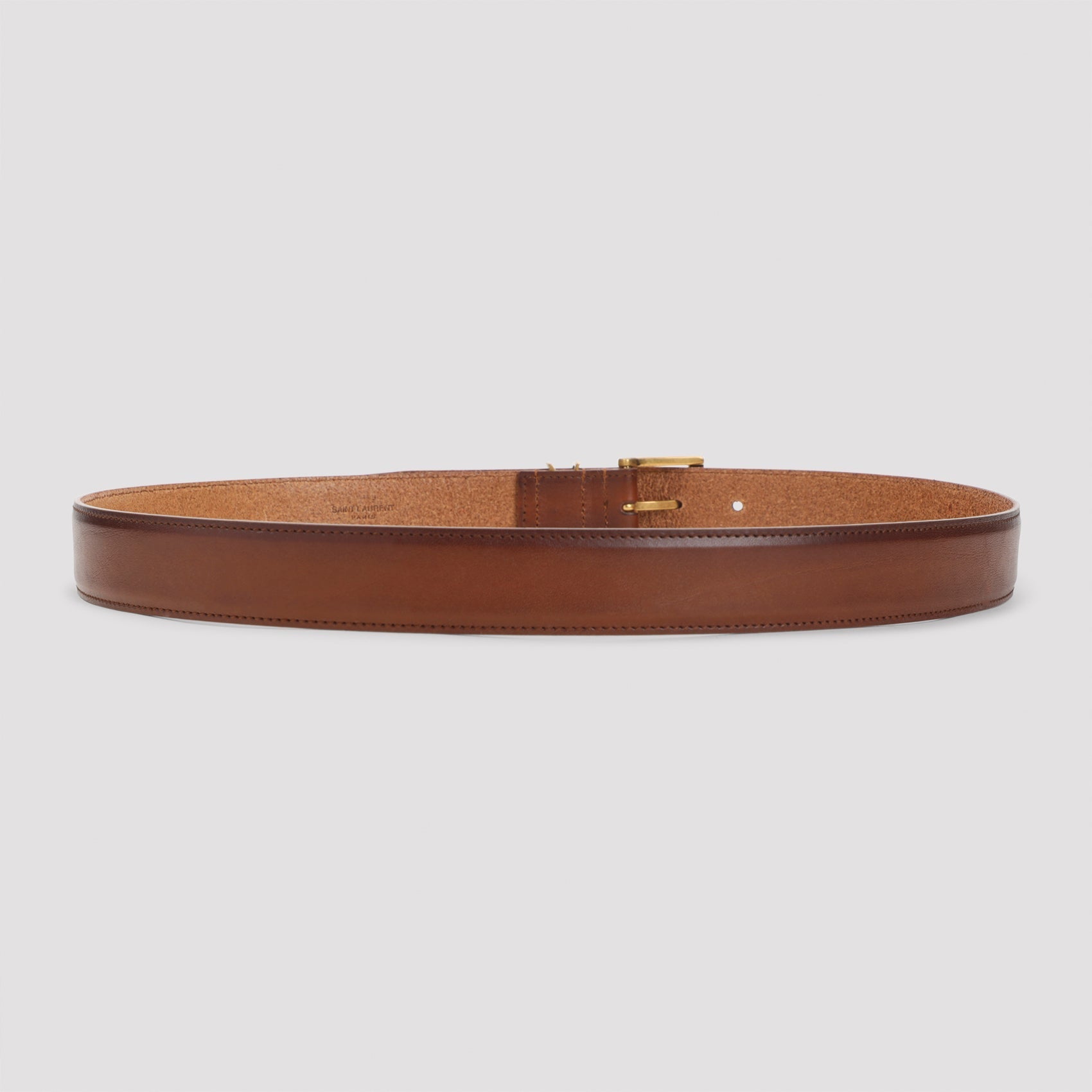 Ruby Rust Brown Leather Belt