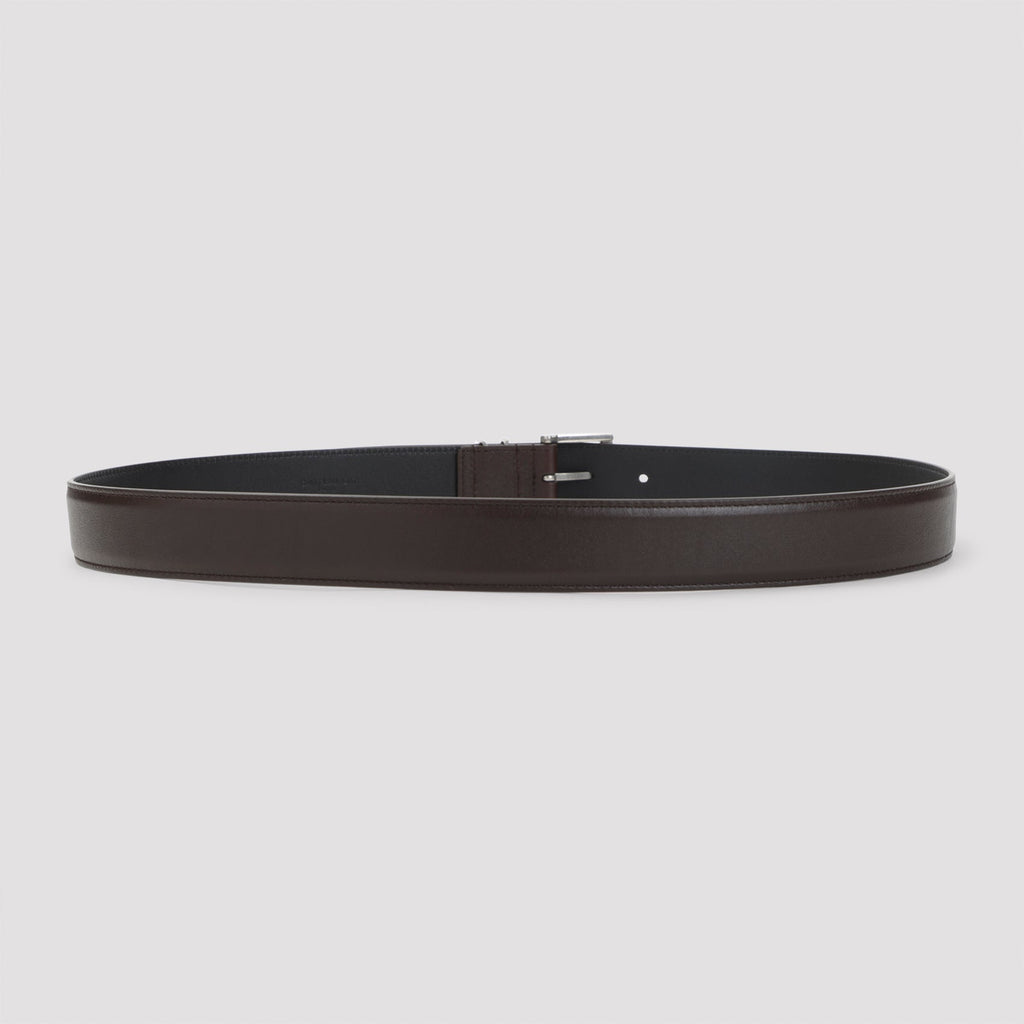 Mountain Rock Brown Calf Leather Belt