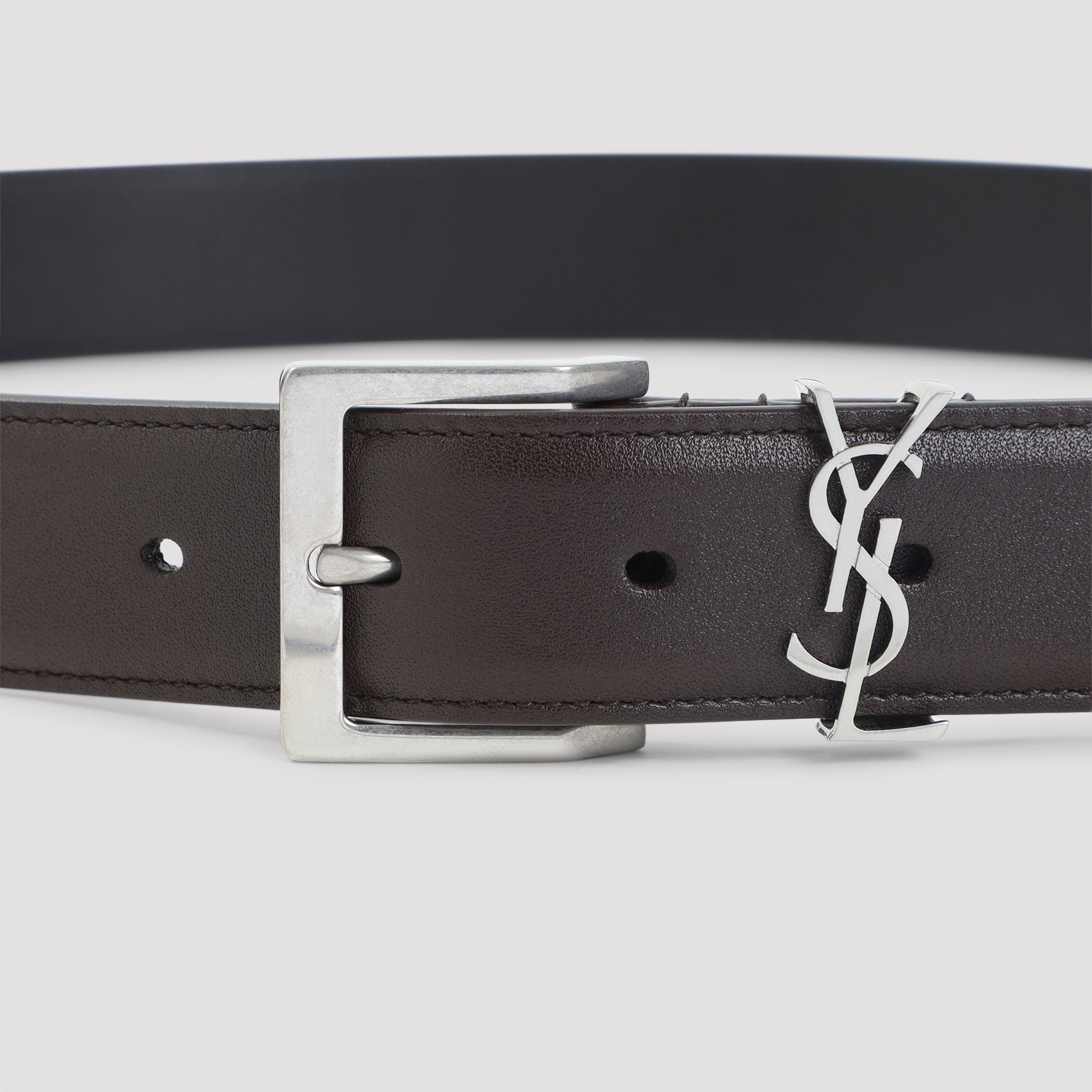Mountain Rock Brown Calf Leather Belt