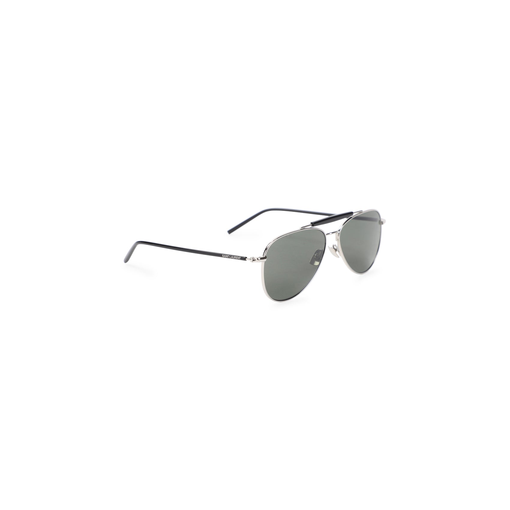 Silver Metal YSL Sl 864 Sunglasses