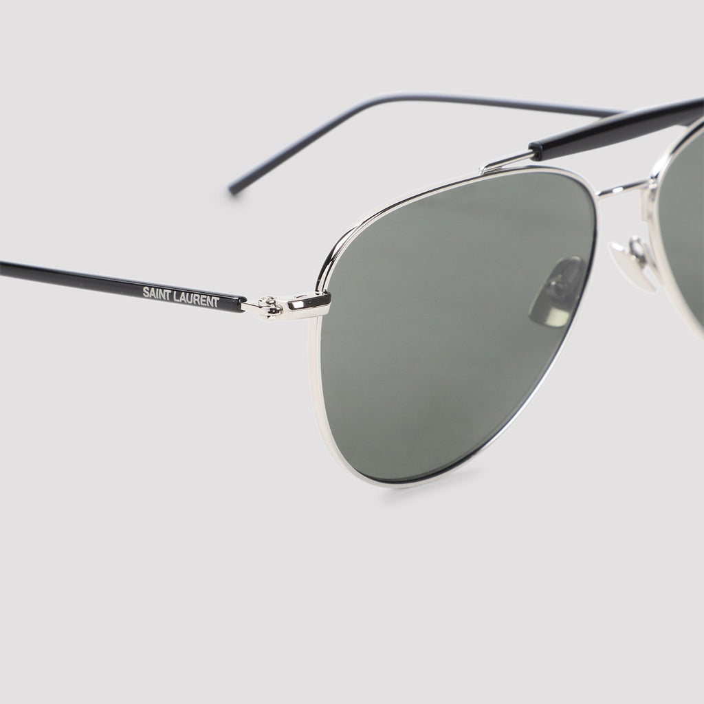 Silver Metal YSL Sl 864 Sunglasses