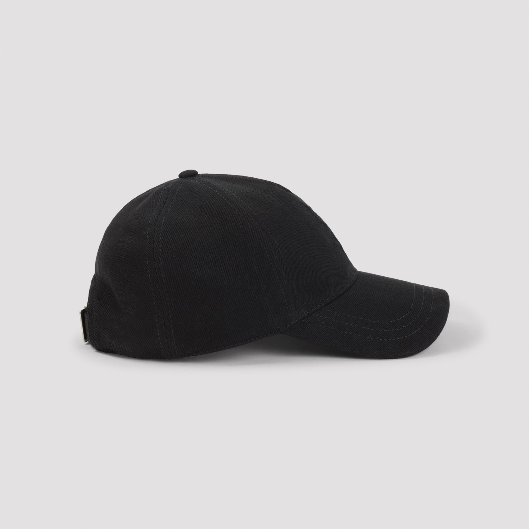 Black Cotton Hat