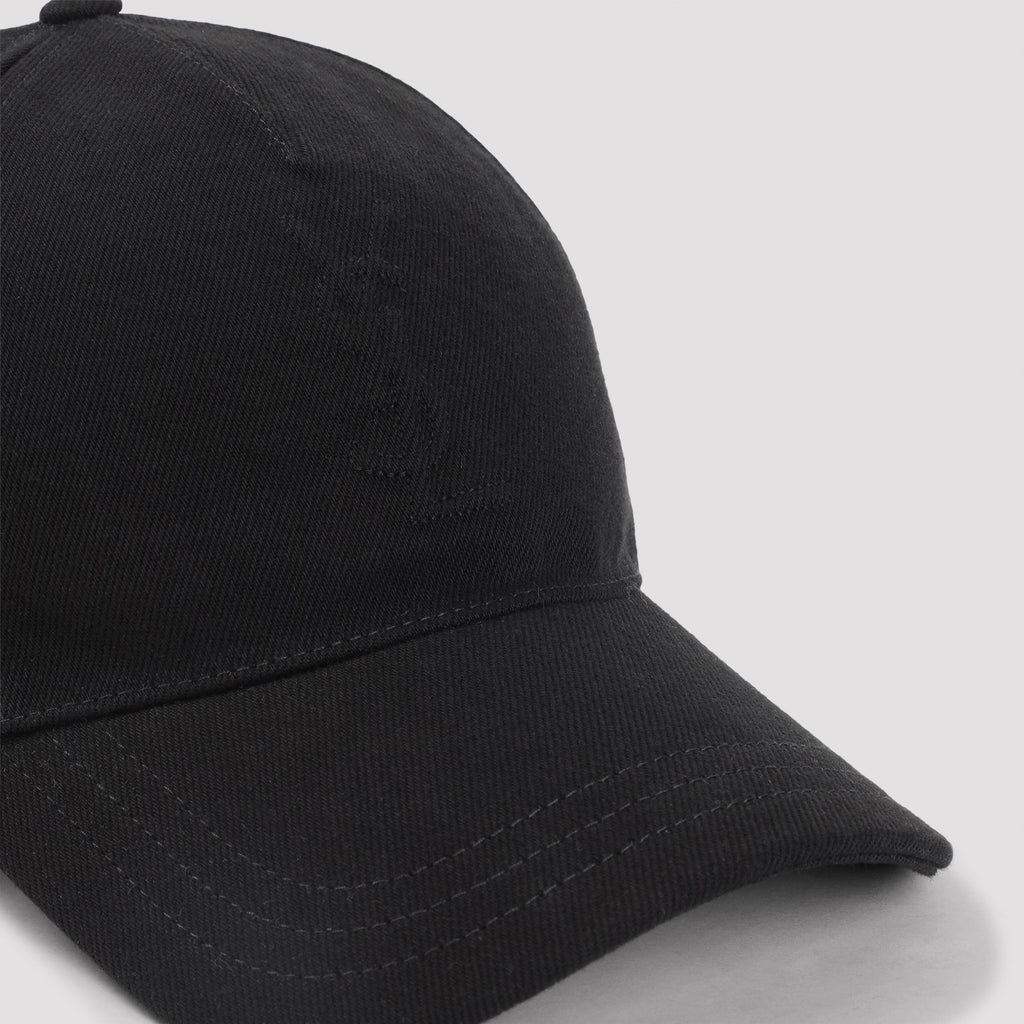 Black Cotton Hat