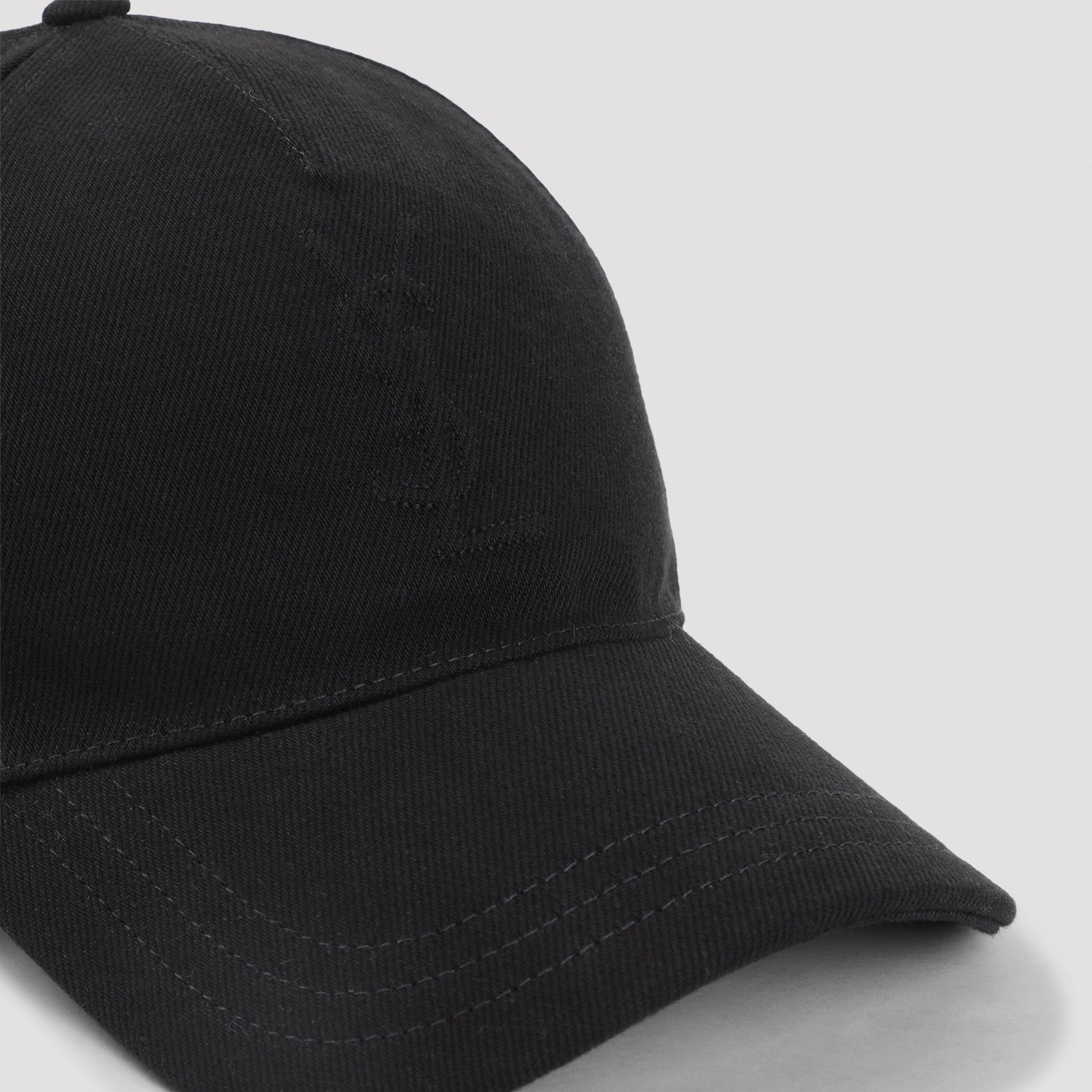 Black Cotton Hat