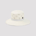 Natural White Brisa Ludi Plumethis Hat