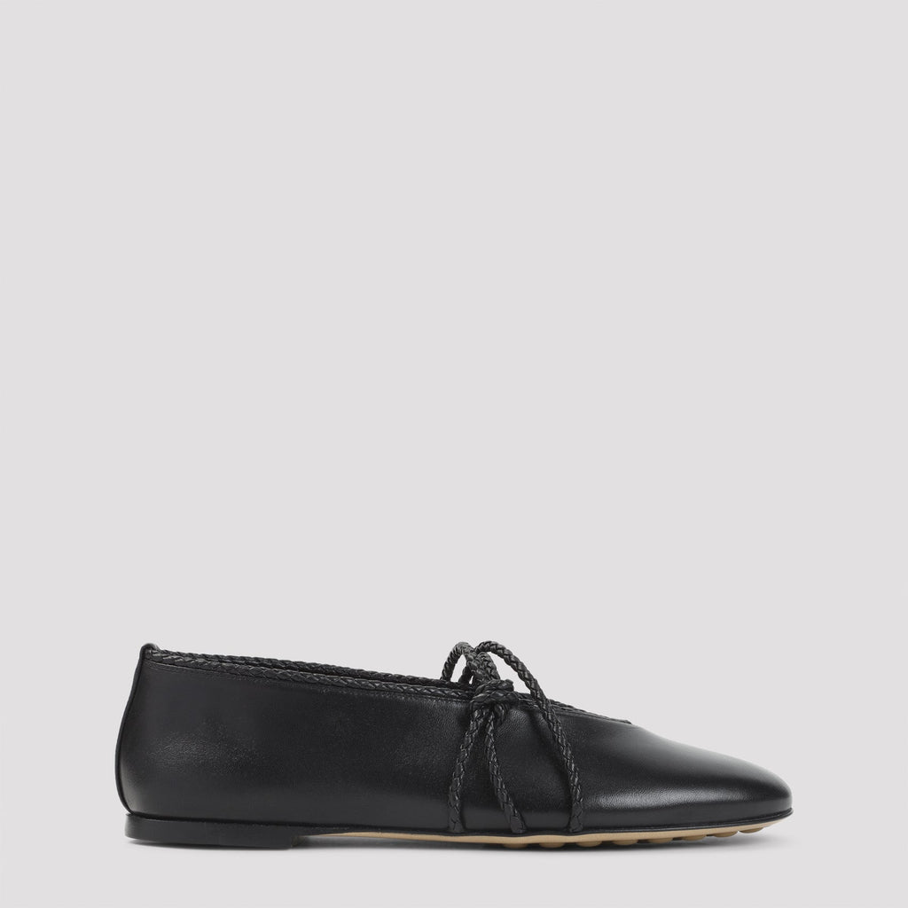 Rosa Lamb Leather Ballerinas
