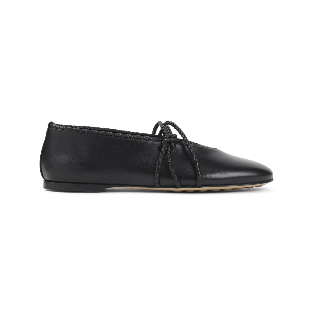 Rosa Lamb Leather Ballerinas