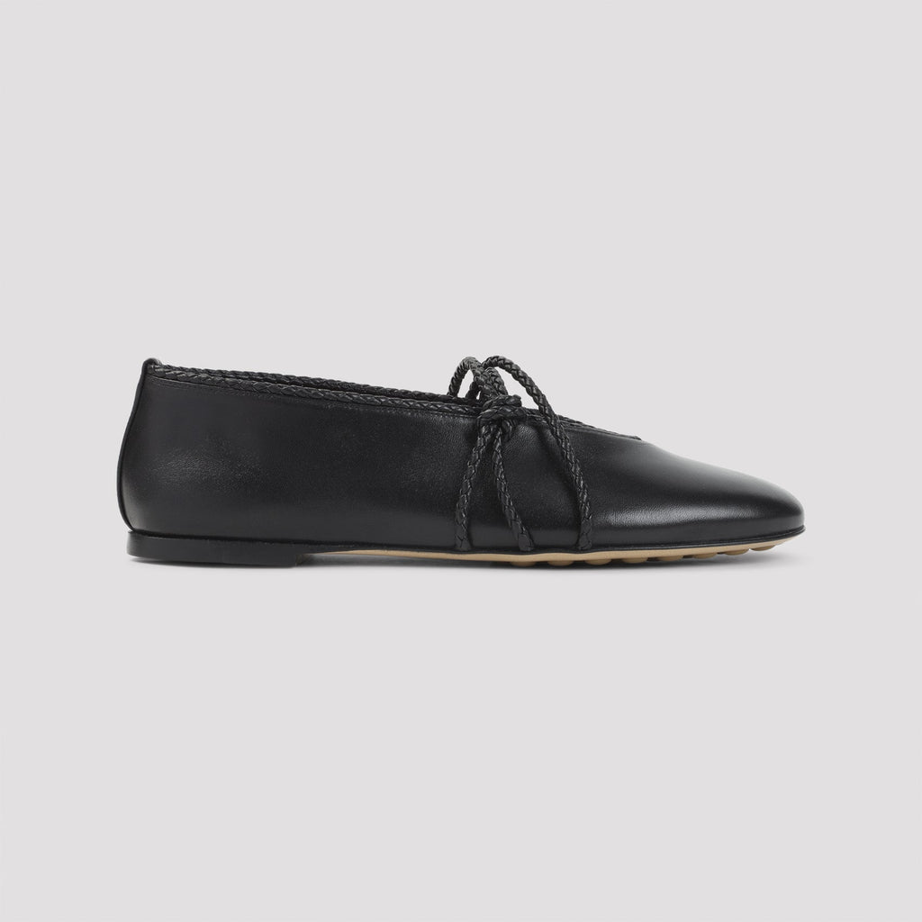 Rosa Lamb Leather Ballerinas