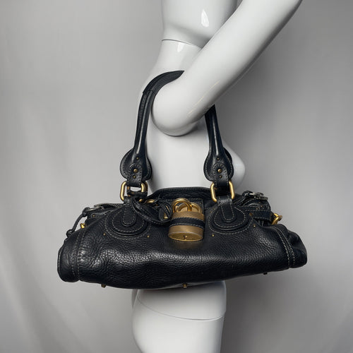 🔥 Pre-owned CHLOÉ 2009 paddington in black 🔥