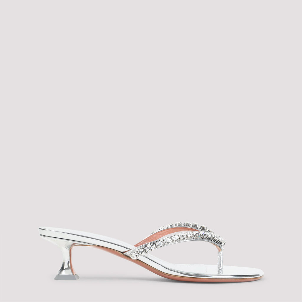 Gigi Thong Mirror Sandals