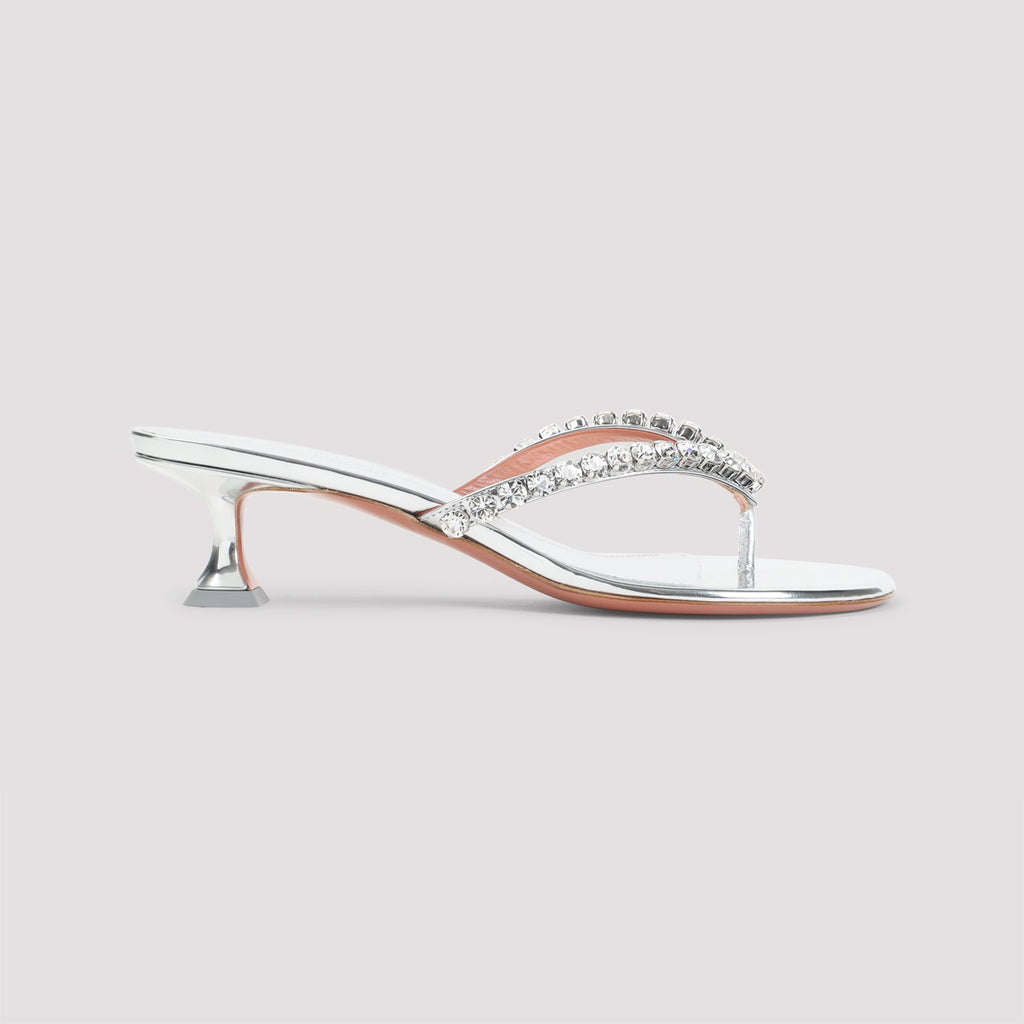 Gigi Thong Mirror Sandals
