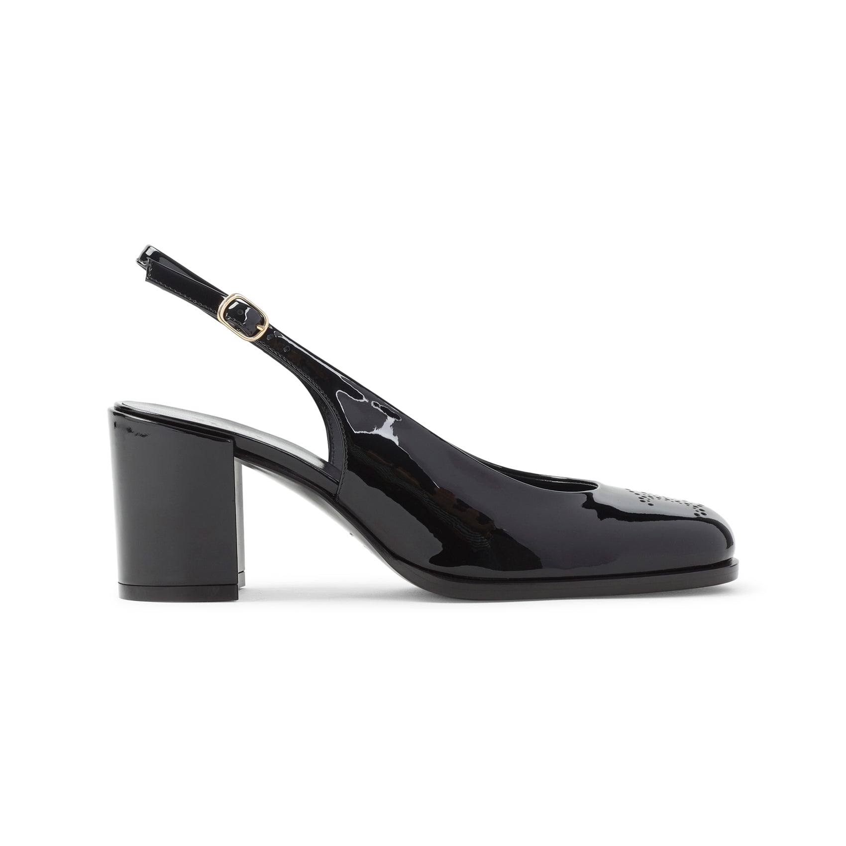Perforated Triomphe Slingback