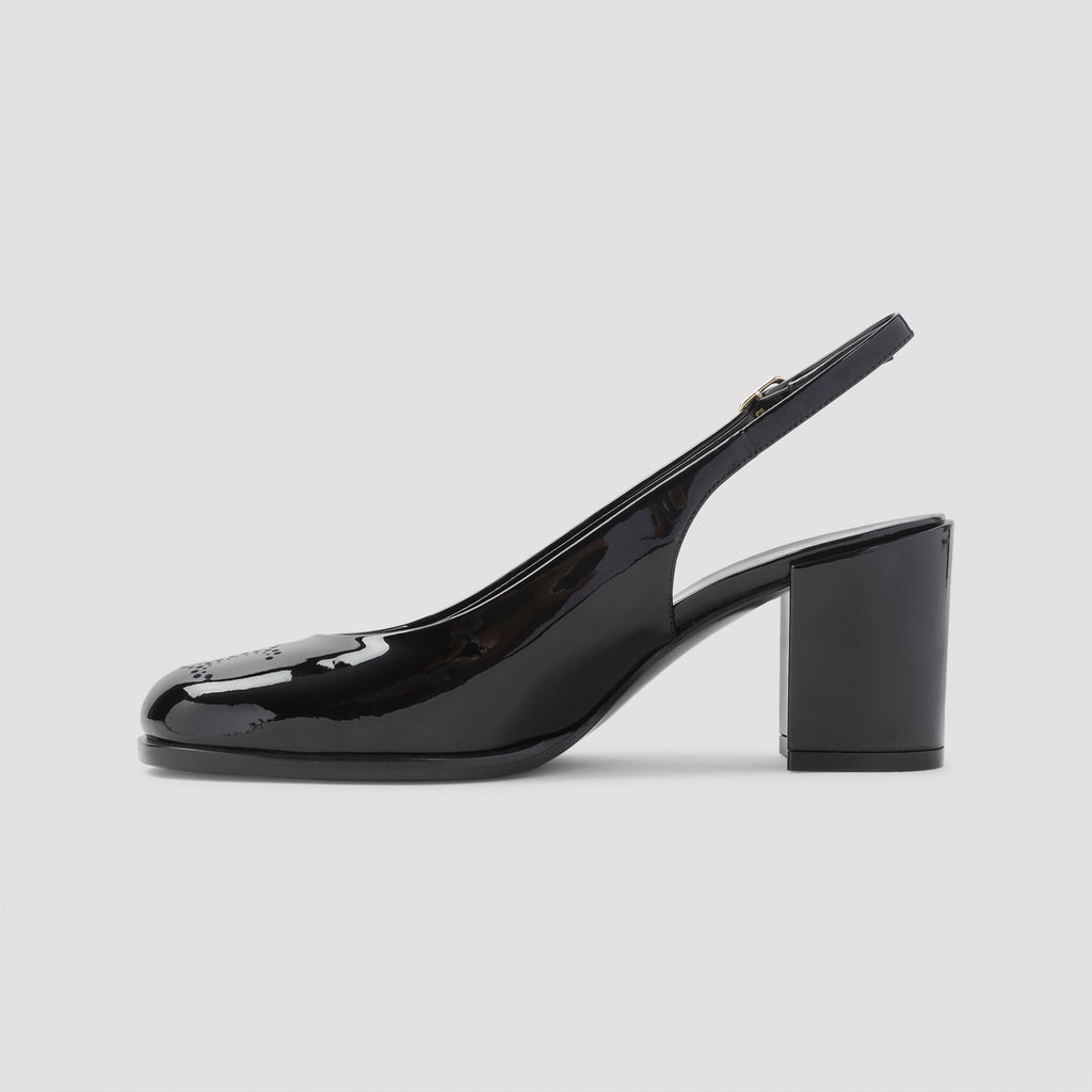 Perforated Triomphe Slingback