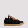 Leather Curb Sneakers
