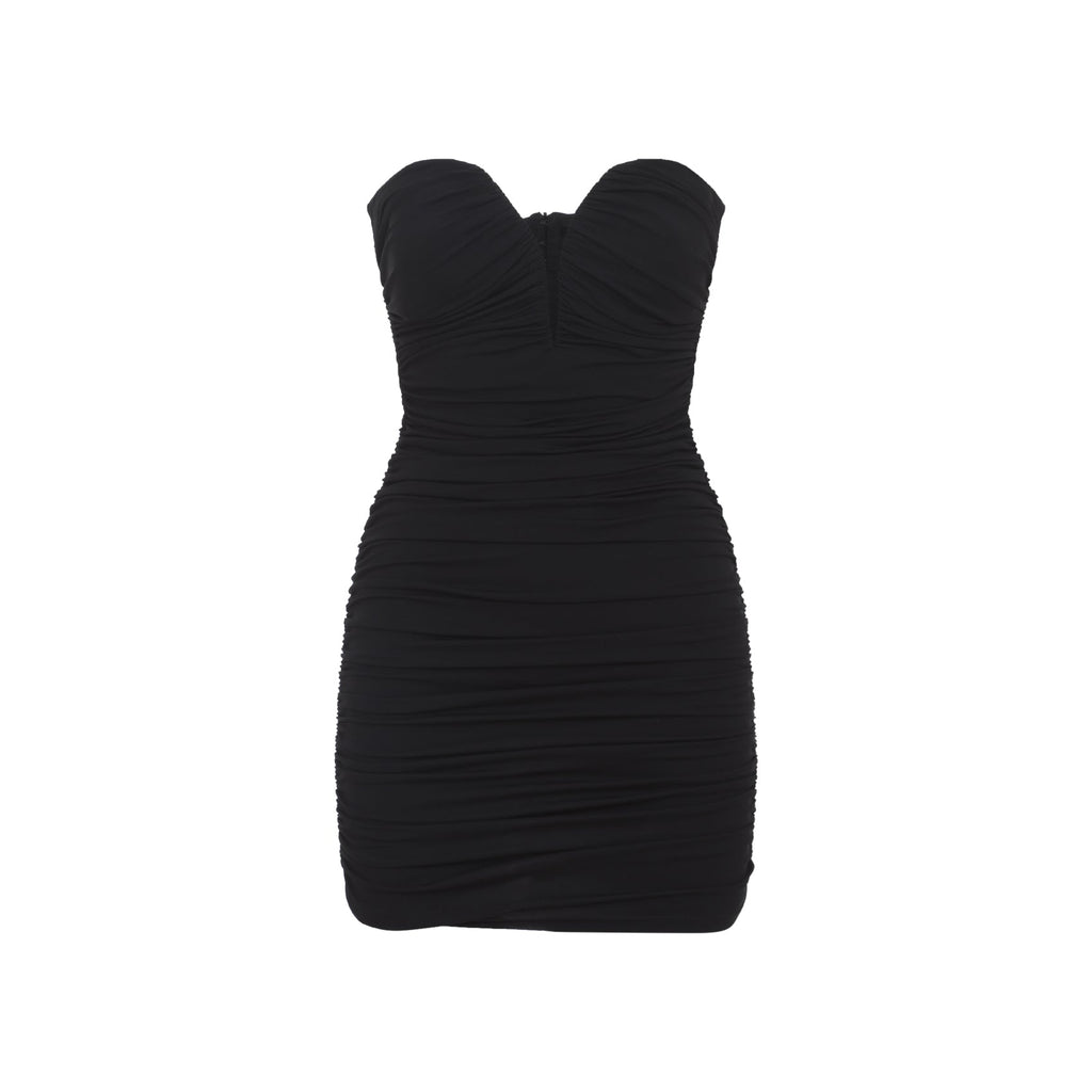 Draped Mini Dress