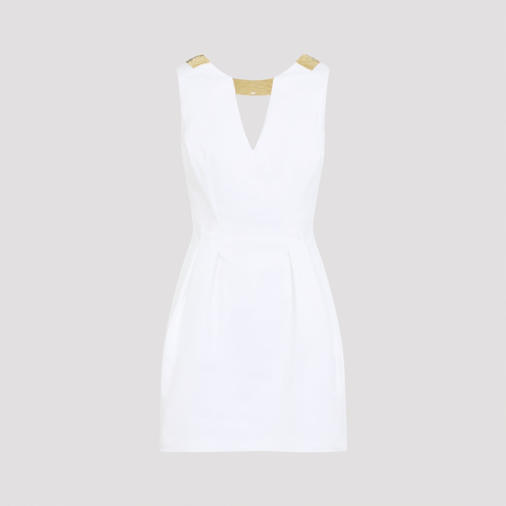 Mini Dress With Gold Detail