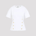 Gold Buttoned T-Shirt