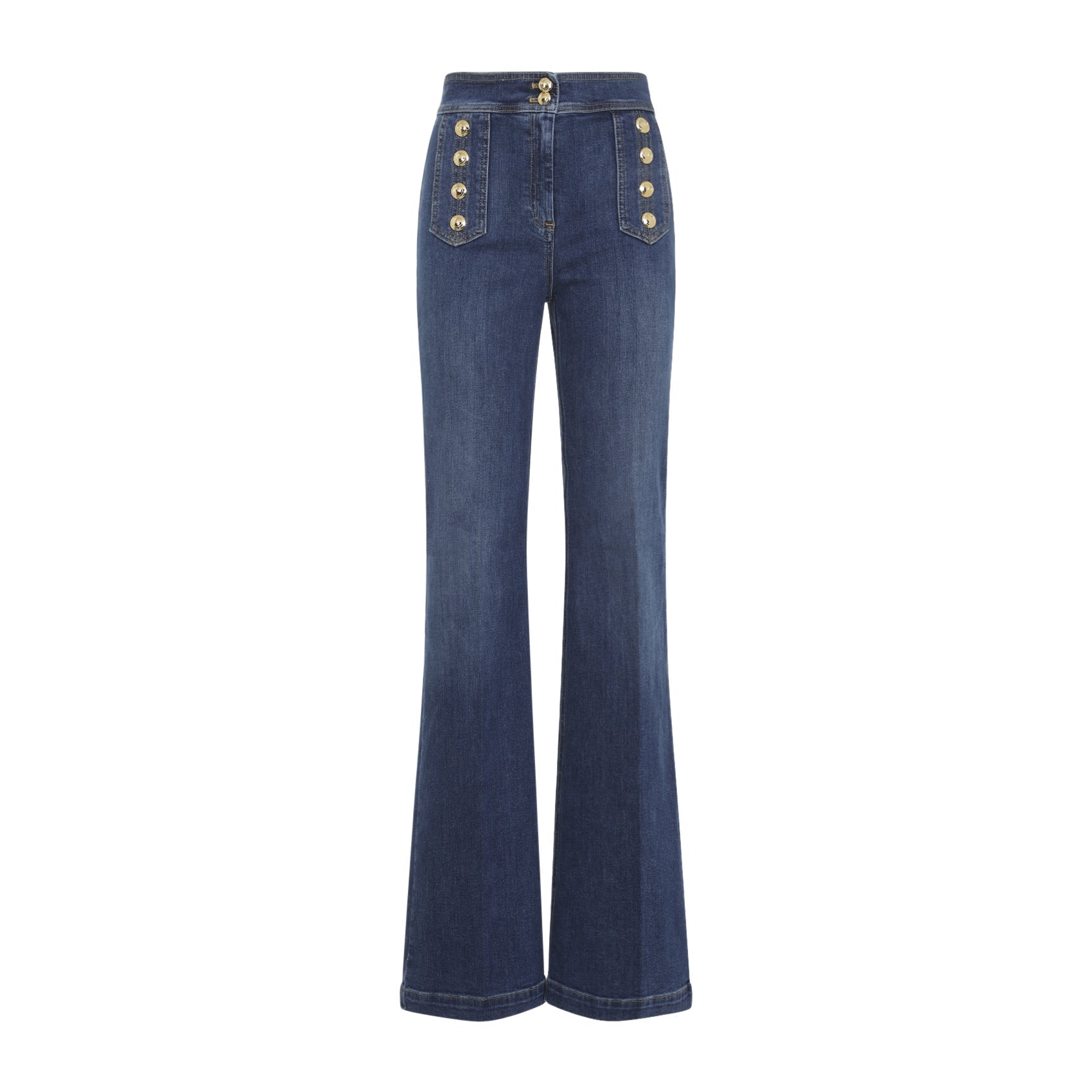 Jeans With Buttons