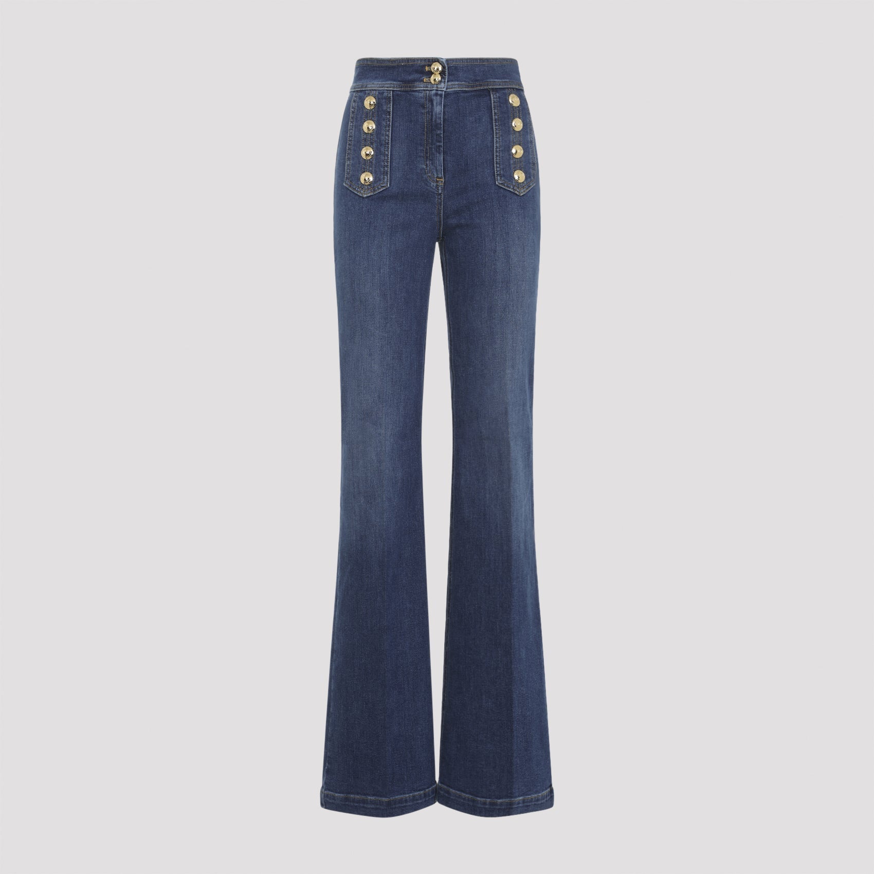 Jeans With Buttons