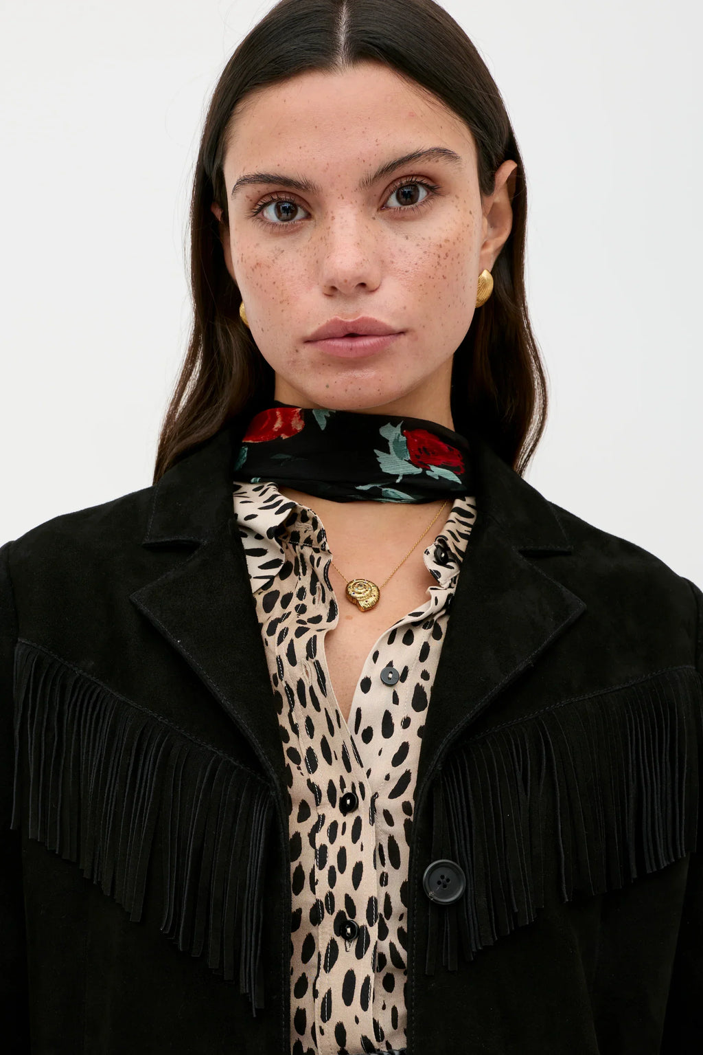 RIXO Teagan Jacket in Black